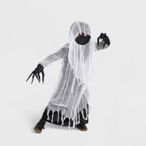 Spooky White Ghost Costume for Kids